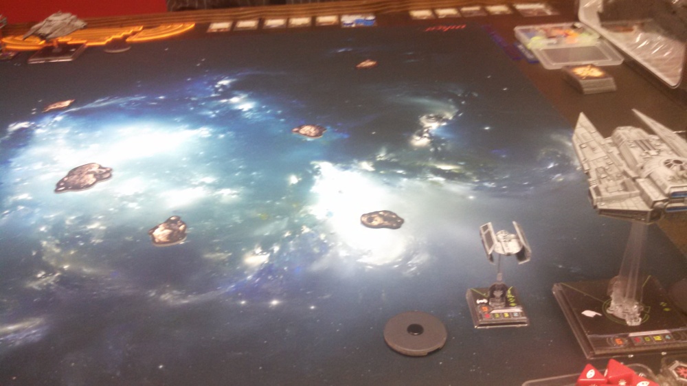 The first of two Empire-on-Empire matches. Which one of my opponent's ships would present itself as a target? 